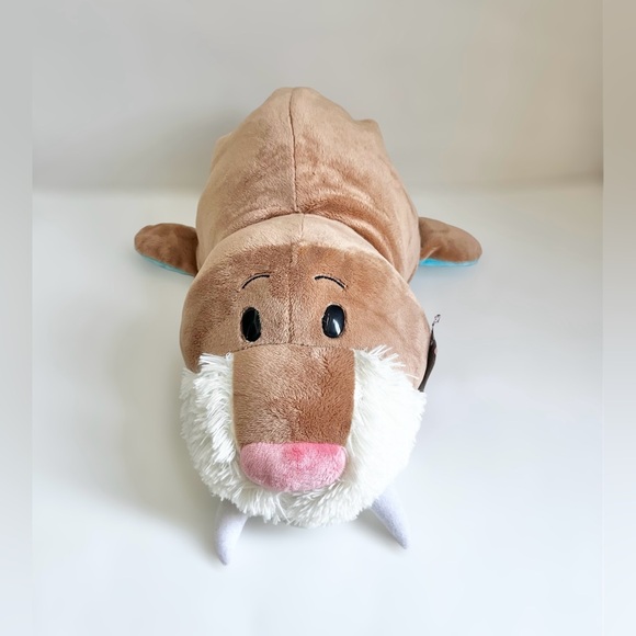 Flip A Zoo Harper Dolphin Willow Walrus 21” Sea Animal Reversible Stuffed Toy - Picture 6 of 11